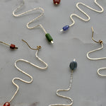 Load image into Gallery viewer, Squiggle Earrings - Various Colors with Gold Fill

