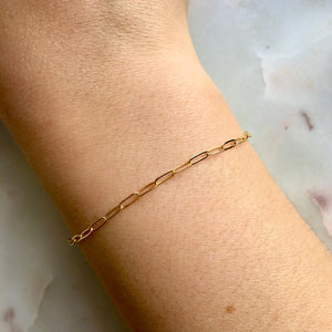 Chain Bracelets - gold fill