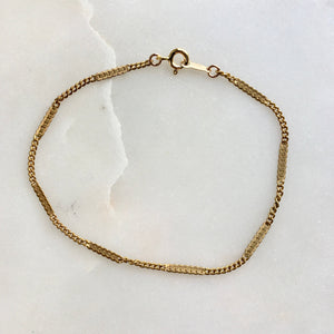Chain Bracelets - gold fill