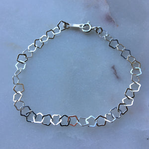 Chain Bracelets - sterling silver