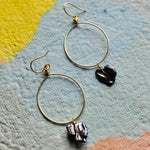 Load image into Gallery viewer, Freshwater Pearl Hoops
