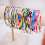 Load image into Gallery viewer, Striped Seed Bead Bracelets
