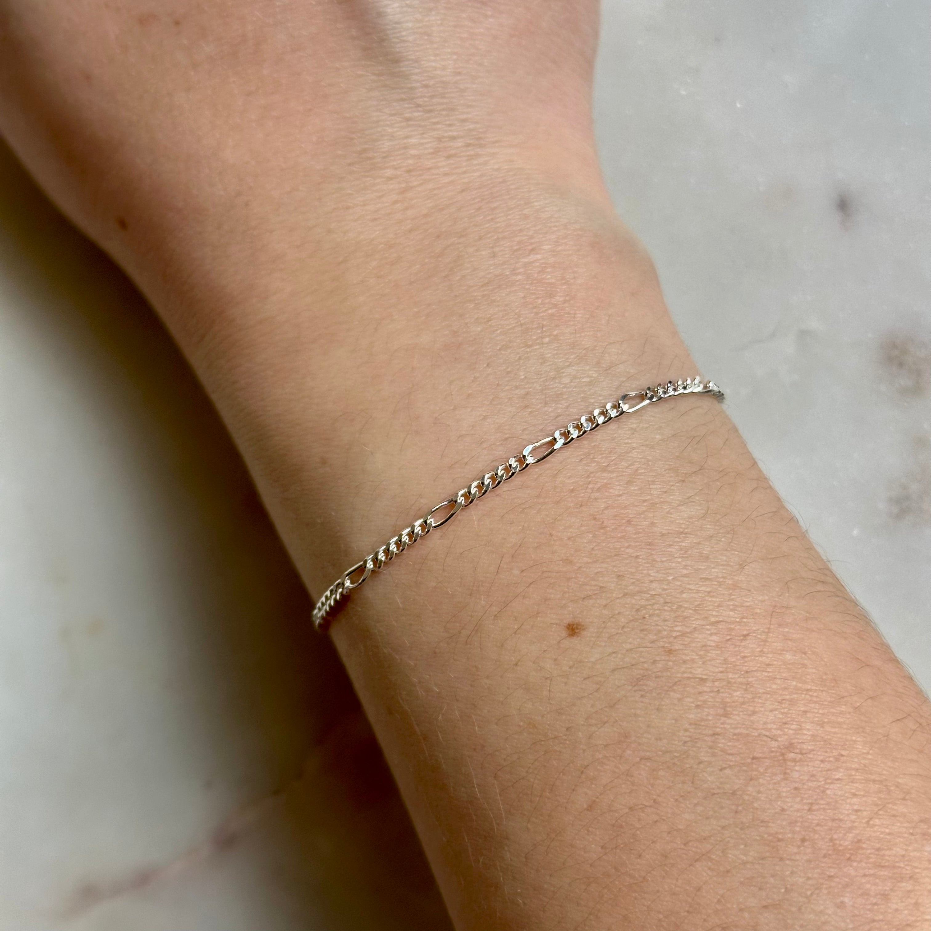 Sterling Silver Chain Bracelets