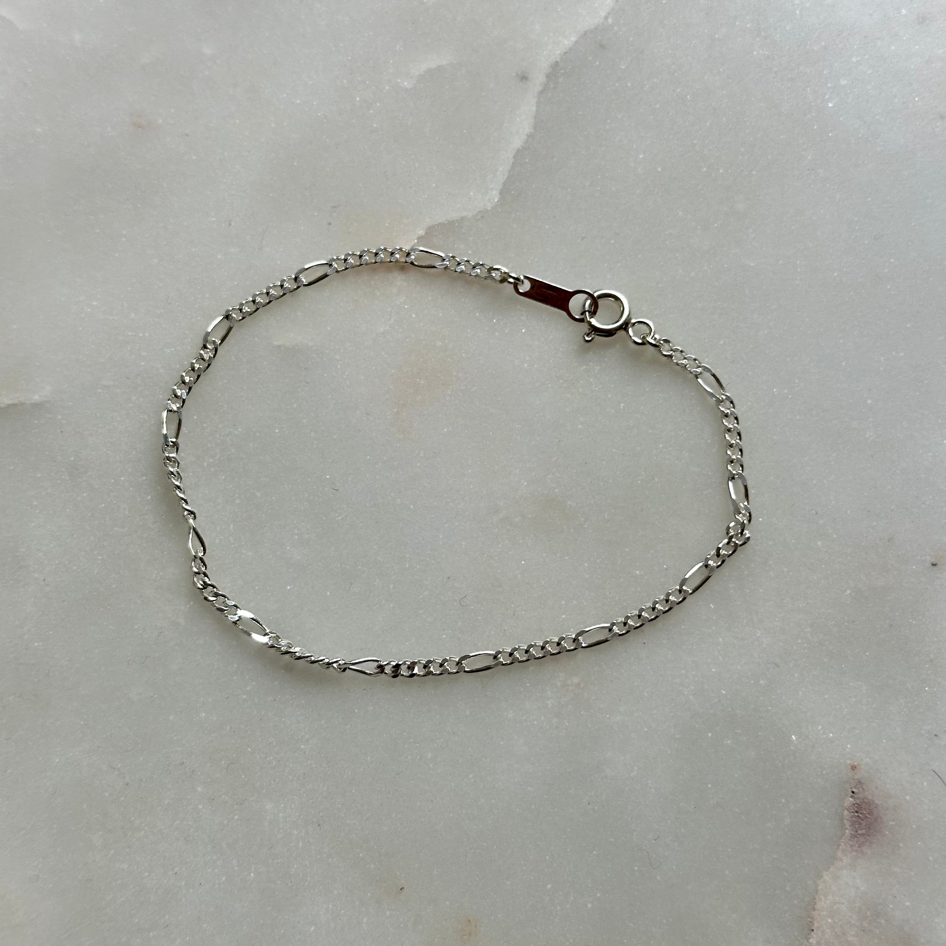 Sterling Silver Chain Bracelets