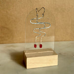 Load image into Gallery viewer, Squiggle Earrings - Various Colors with Sterling Silver
