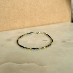 Striped Seed Bead Bracelets