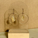 Load image into Gallery viewer, Citrine Hoops
