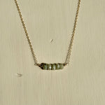 Load image into Gallery viewer, Peace Jade Gold-Filled Necklace
