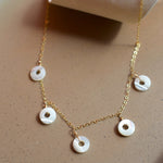 Load image into Gallery viewer, Mother of Pearl Bib Necklace

