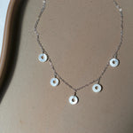 Load image into Gallery viewer, Mother of Pearl Bib Necklace
