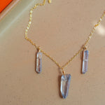 Load image into Gallery viewer, Smokey Quartz Bib Necklace
