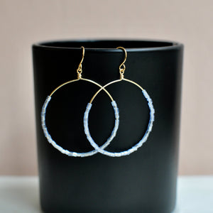 Cornflower Hoops