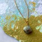 Load image into Gallery viewer, Aquamarine Pendant Necklace
