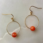 Load image into Gallery viewer, Mini Hoops - Various Colors + Gemstones
