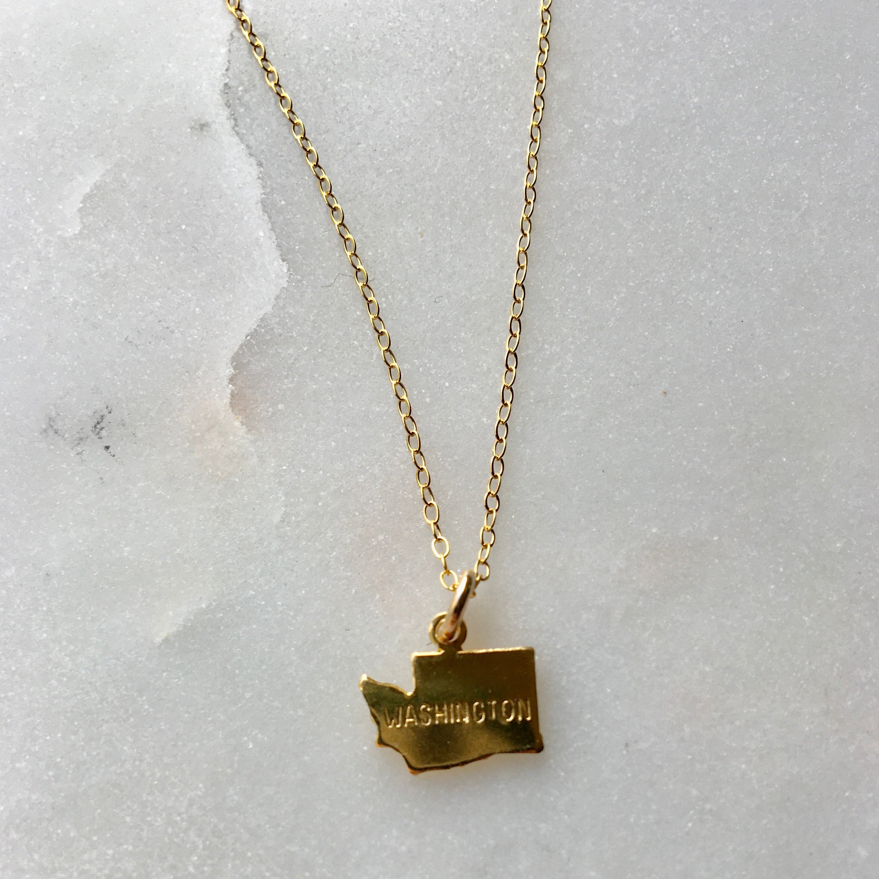 Charm Necklaces - gold fill