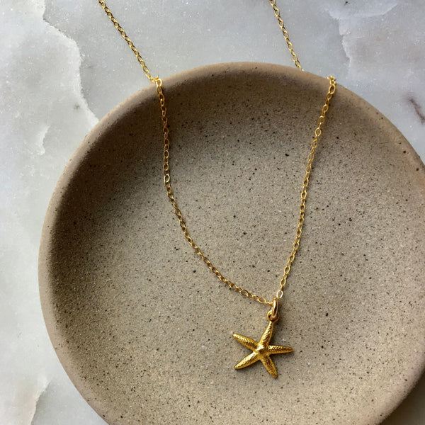 Little Lights Charm Necklace 14k Solid Gold – MAS Designs