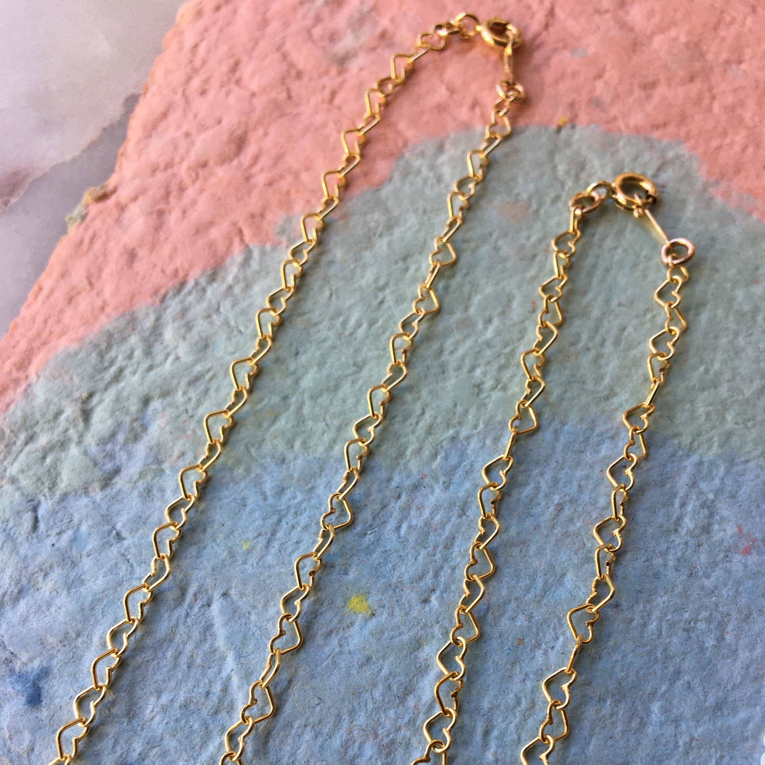 Chain Necklaces - gold fill
