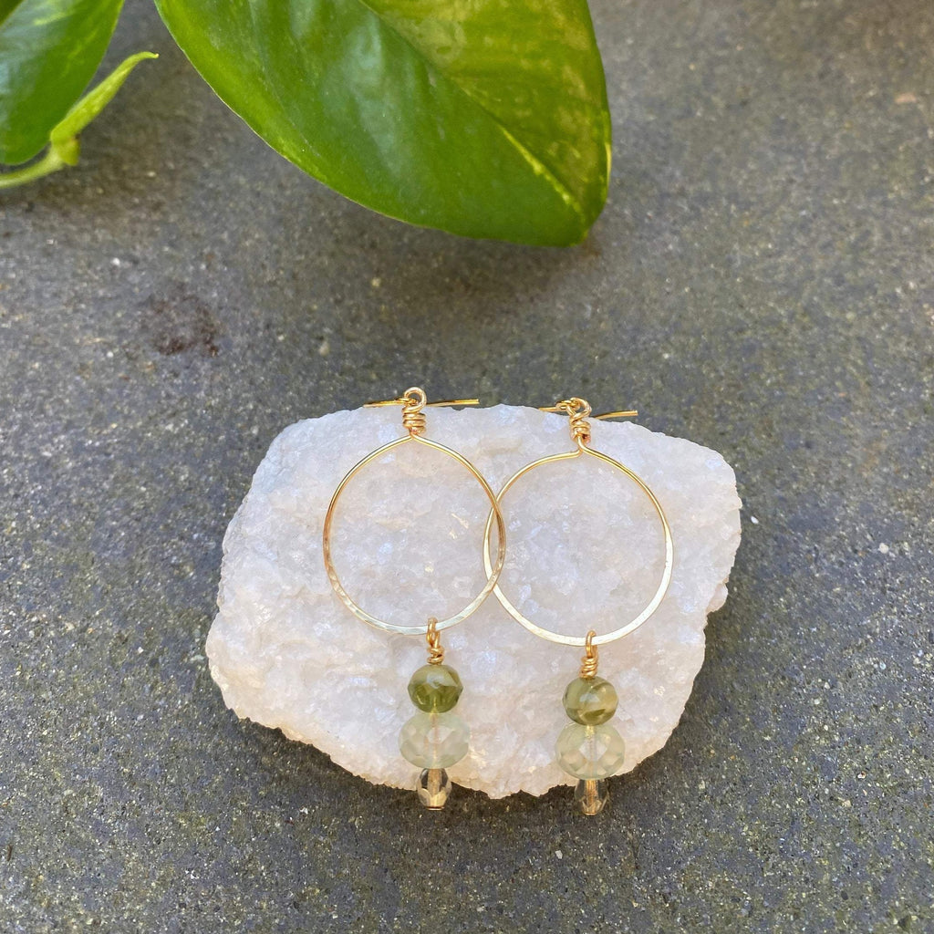 Salvia Hoops – Poppy Jewelry Designs