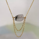 Load image into Gallery viewer, Speckled Quartz Necklace
